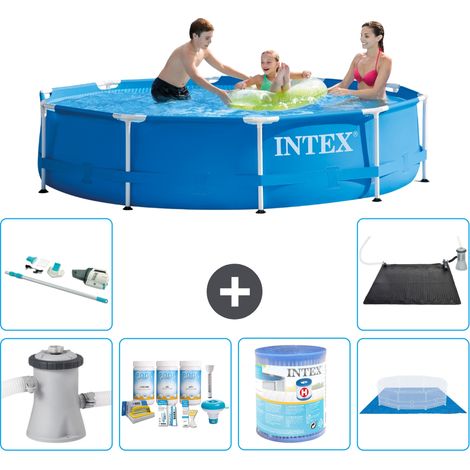 Intex Piscina con struttura Rotonda - 305x76 cm - 8-pezzi  S41667 (1/4)