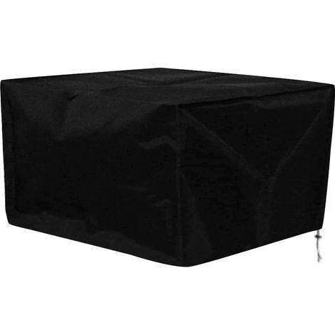 Black printer cover, 30x40x50 cm, nylon waterproof dustproof anti-static protective cover (1/4)