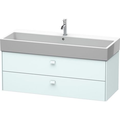 Meuble sous-vasque BRIOSO 442x1184x459mm Bleu clair mat
