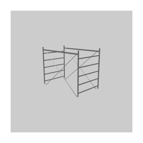 ALZATA PER PONTEGGIO 'SYSTEM' cm 120x200x150h - MARCHETTI