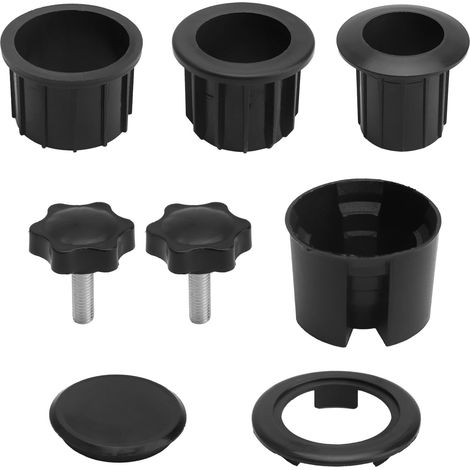 8 Pièces Adaptateur Pied Parasol Anneau de Réduction Adaptateur pour Pied de Parasol Pièces Détachées pour Parasols de Terrasse Pied de Parasol pour Parasols De Jardin (1/5)