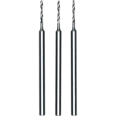 Proxxon Micromot 28 854 Punta per forare PCB (Ø x L) 1.0 mm x 44 mm Contenuto 3 pz.