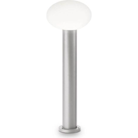Luminaire extérieur Ideal Lux Clio aluminium gris Ø 13,5 cm E27 IP44 compatible variateur réf. 249476 (1/4)