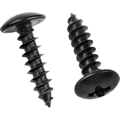 M3 x 8mm 50 Pcs Acier inoxydable 304 Tête ronde Vis à bois Cruciformes Tête de Champignon Vis autotaraudeuses (1/5)