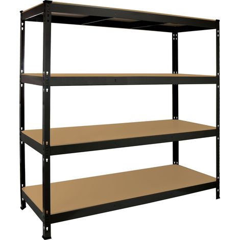Monster Racking Q-Rax Heavy Duty Storage Shelving, 160cm W, 60cm (1/5)