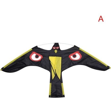 Cerf-Volant Anti-Oiseaux - Épouvantail à oiseaux extensible - Dragon faucon volant  - pour oiseaux pour jardin et ferme H223 (1/5)