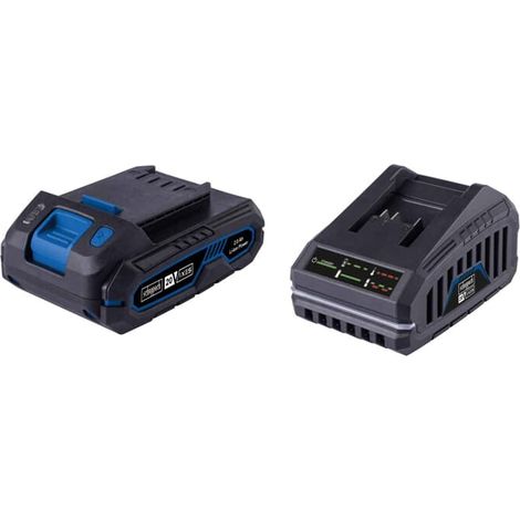 Starterkit mit Akku und Ladegerat 20V 2,0Ah serie ixes Scheppach sbsk2.0 (1/3)