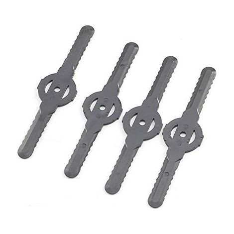 20 Lames de Tondeuse à Gazon en Plastique - Lames pour Tondeuse à Gazon Sans Fil (Outil de Jardinage) (1/5)