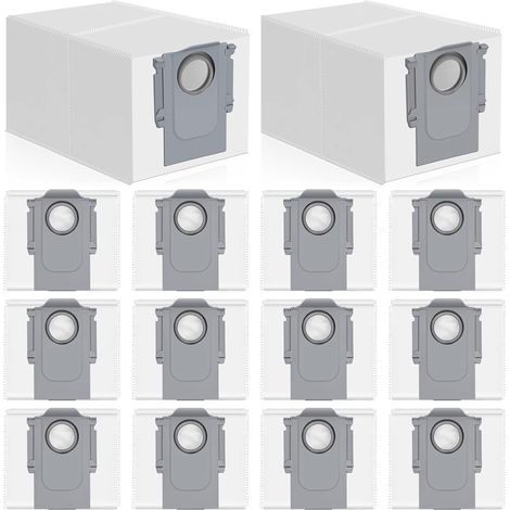 Staubsaugerbeutel für Roborock Qrevo/Saros – Passend für QRevo S, Saros 10R, QV 35A, Pro, Edge, Curv, Master & S8 MaxV (1/5)