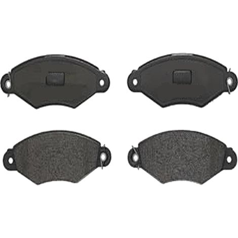 KIT PASTIGLIE FRENO ANTERIORI compatibile con PEUGEOT 206 2 VOLUMI/CODA SPIOVENTE (2A/C) / PASTIGLIE FRENANTI AUTO OEM P 61 098, / SOSTITUZIONE DIRETTA / BASSA POLVERE / SILENZIOSO