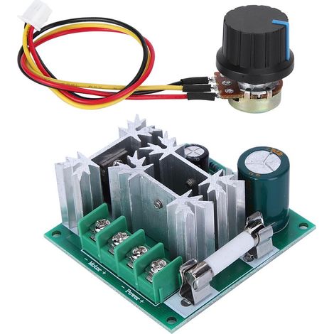DC-Motor-Drehzahlreglermodul, hohe Leistung, stufenlose Regelung, CCMHCN, 6 V–90 V, universell (1/5)