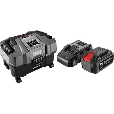 Aspiradora de obra Graphite 58GE105 inalámbrica compacta 4.66 kg (1/3)