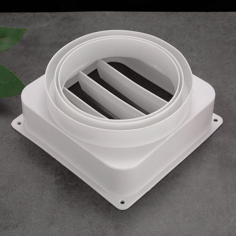 clapet anti-retour pour hotte de cuisine, soupape d'évacuation des fumées, clapet anti-retour, dispositif anti-fumée pour conduit de cheminée, soupape d'évacuation à persiennes anti-retour (1/5)