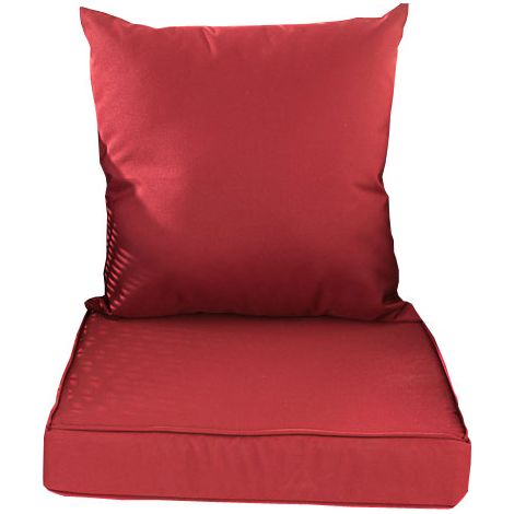 Copricuscino Poltrona Farsund/Stavanger rosso rubino