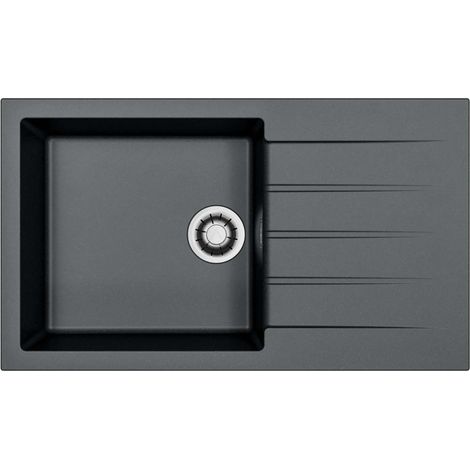 Alveus Cadit - Fregadero de granito 86x50 cm, Quick-Close, carbon 1149156 (1/2)