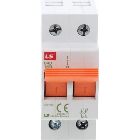 Modularer Lasttrennschalter 2P 100A BKD 2P 100A 06120249R0