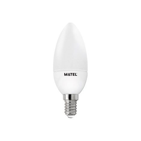 LAMPADINA LED 5W. CANDELA E14 FREDDO 21841