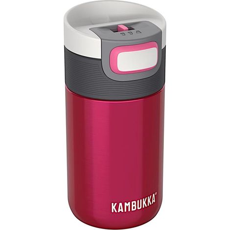 Kambukka Etna Thermobecher Kaffeebecher 300 ml Isolierbecher To Go Becher Rot