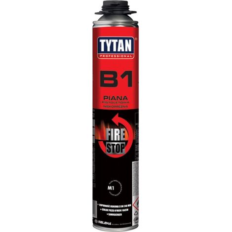 Schiuma montaggio Tytan b1 ignifuga alto rendimento 750ml