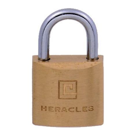 Cadenas standard laiton UNO 20mm s entrouvrant anse en U HERACLES I CAD20MV (1/3)