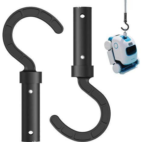 Pool Robot Hooks, 2 Pack Pool Robot Hooks, Wireless Pool Robot Accessories Hooks, Compatible with All Kinds of Pool Cleaners, Replacement Parts, Hanging Hooks (1/5)