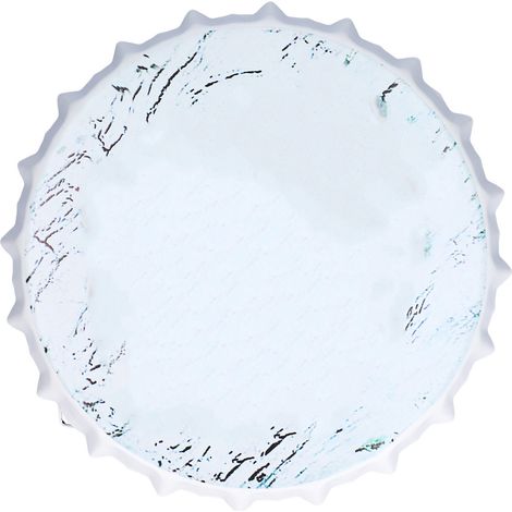Bouchon de bouteille décoratif vintage rétro en métal, pendentif pour café, bar à bière, restaurant, décoration murale et porte, cadeau idéal, style ancien, accessoire mural, ornement rétro, lot uniqu (1/5)