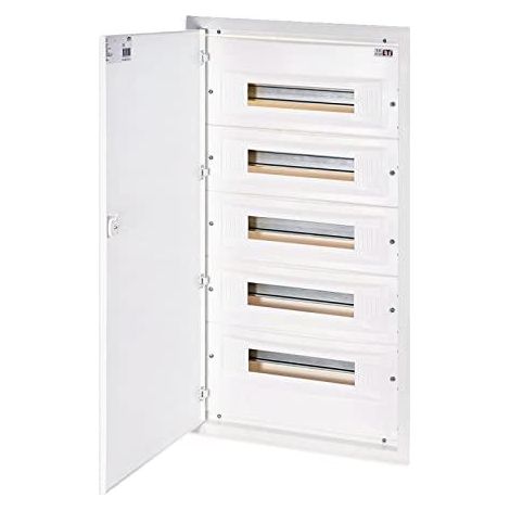 Eti-polam Distribuidor Modular 5 x 18 Empotrado Metal