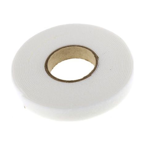Serre-fils velcro RS PRO Blanc, 5m 16 mm Ruban ( Prix pour Bobine de 5 Mètres )