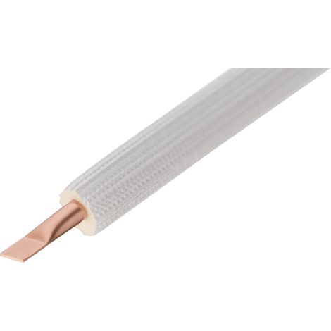 Tubo in rame isolante in pvc 18x1 rotolo da 10 metri - isoclima (1/2)