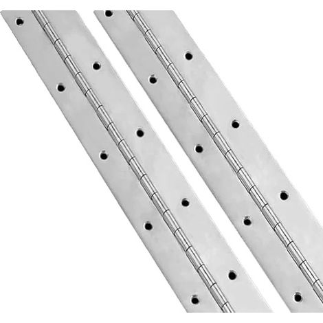 Charnière de meuble, acier inoxydable durable, rotation à 270°, 2pcs 20inx30mmx1.2mm (1/2)