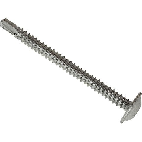 ForgeFix WSWTSD4870 TechFast Baypole Screw Wafer Head TORX Compatible 4.8 x 70mm Box 100 FOR196822