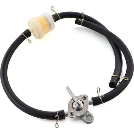 Kit universel de robinet de commutateur d'essence de robinet de carburant pour des réservoirs de moteur à gaz de générateur (1/4)