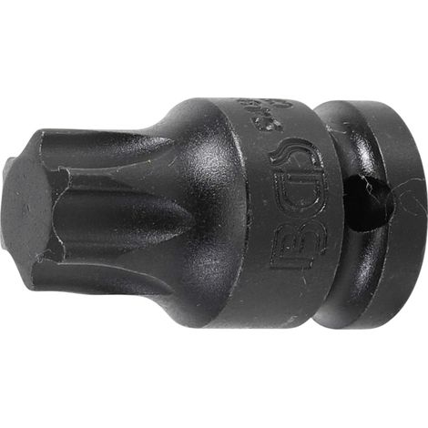 BGS Kraft-Bit-Einsatz Antrieb Innenvierkant 12,5 mm (1/2") T-Profil (für Torx) T80 - 5486-T80