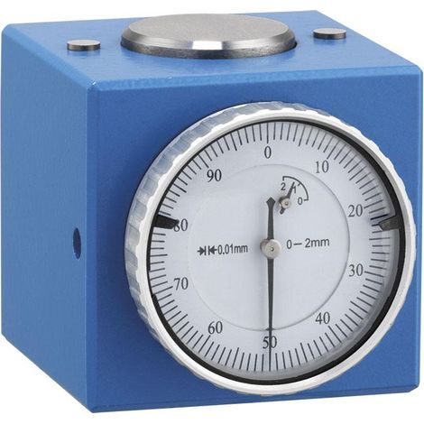 Null-Reset mit Messuhr mit Magnetfuss Fervi a020