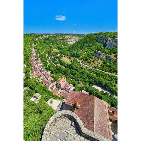 Tableau sur toile Quercy 65x97 cm - Impression sur Toile Murale Décorative - Image imprimée en HD sur Toile - Toile sur Châssis en Bois FSC - Fabriqué en France
