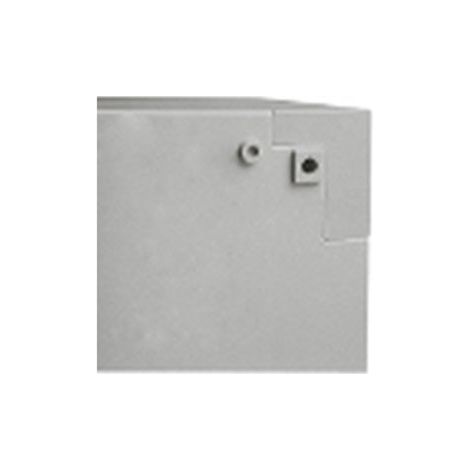Obturador POST SCHNEIDER PLM65775 con medidas de 86 mm y color 7035.