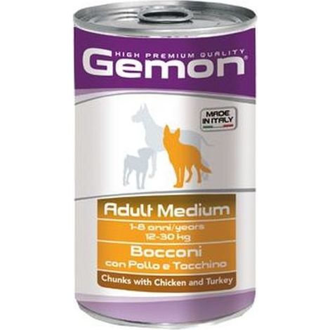 Gemon Cane Bocconi Gemon Cucciolo Pollo e Tacchino 415gr