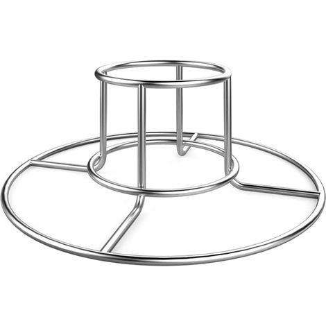 Grille de rôtissage verticale robuste en acier inoxydable pour poulet, idéale pour le barbecue et la cuisson au four (1 pièce) (1/5)