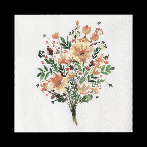 Eglo Servietten Motiv Blumenstrauß Mahuli bunt 17 x 17 cm - 20er Pack Servietten (1/3)