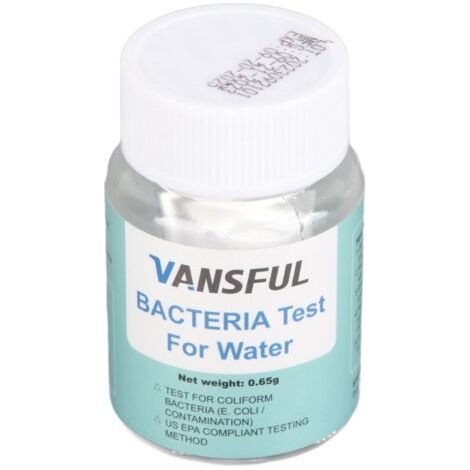 Test Kit pour Eau Potable - Détection Rapide des Coliformes pour Puits, Piscine et Aquarium (1/5)