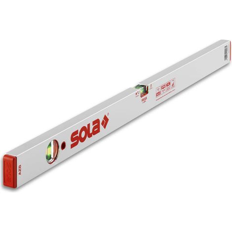 Niveau à bulle AZB 20 cm en aluminium argenté 0,5 mm/m 0,50 mm/m (1/3)