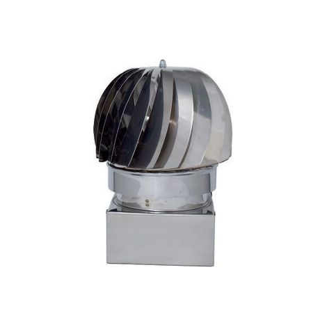 C FUMAIOLO GIREVOLE INOX QUADRO 30X30CM