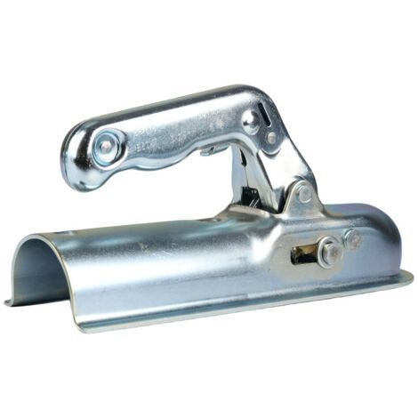 RV Conversion Hitch Trailer Connector with Ball Cover for Tractor Hook 800kg Round Tube 50mm (1/3)