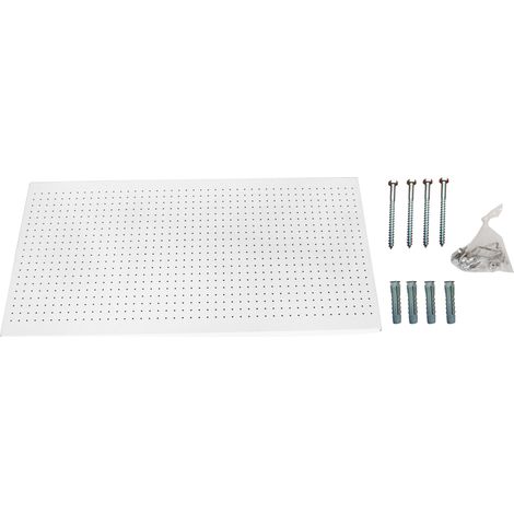 Pannello attrezzi Simonrack panelclick 900x400 8 ganci bianco