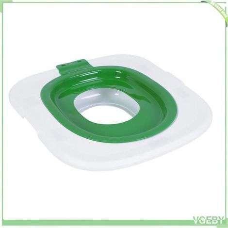 Kit d'entraînement à la toilette pour chat - FAFEICY - Modèle Vert - ABS - Détachable - 37x40 cm (1/5)