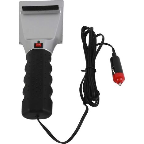 Pelle à neige automatique pour voiture avec chauffage, 12 V, prise allume-cigare, fonction de fonte et de dégivrage de la neige