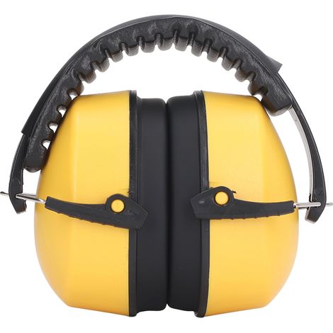 Protection Auditive pour Bébé Anti-Bruit, Casque de Sommeil pour Nourrisson à Rotation Libre Jaune (1/5)