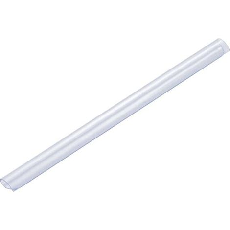 100 attaches transparentes en PVC pour bandes de clôture (1/4)