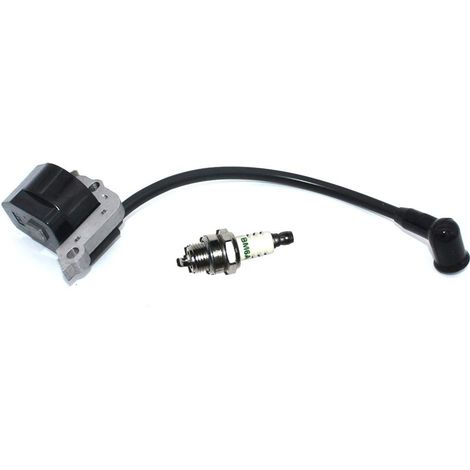 Bobine d'allumage Module avec BM6A Bougie d'allumage pour FS38 FS55 FC55 FC55Z FC55-DZ FS46 FS45 HL45 HL45 HL45Z-DZ HS45 HS45Z KM55 KM55RZ KM55C KM55R 4140 400 1300 (1/4)