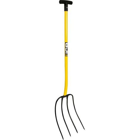 JCB Professional Manure Fork 4 Prong T Handle (1/4)